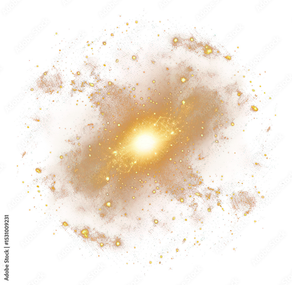 Wall mural png effect minimal of planet astronomy universe nebula.