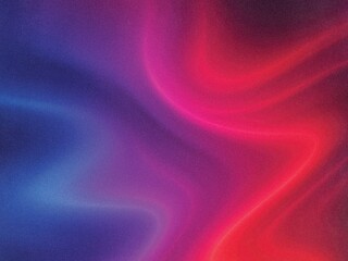 Abstract Swirling Nebula Cosmic Hues of Red and Blue