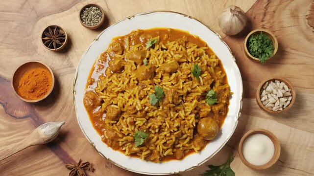 本格カレー　芳醇な香り 、スパイス香る　カレー