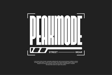 typography vector asset poster and tshirt printing for streetwear suitable for printing	