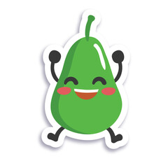 funny cartoon vegetables