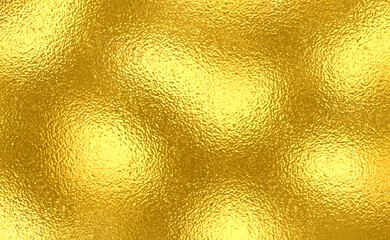 Vector gold foil texture background. Abstract gradient bright and shiny light reflection rough texture surface. Vector illustration for background, backdrop, web, wallpaper, print and design artwork.