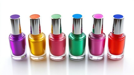 Colorful nail polish bottles (1)