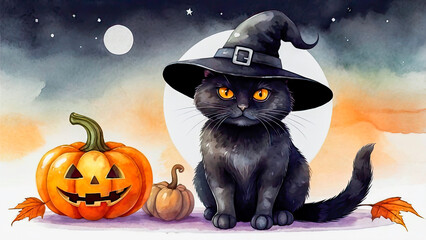 Mysterious Halloween Scene with Eerie Glow and Haunted Atmosphere