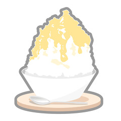 かき氷（レモン）