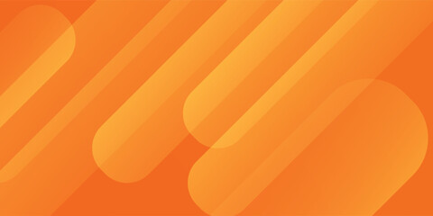 Abstract orange background with diagonal lines. Dynamic shapes composition. Eps 10
