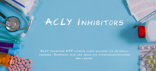 ACLY Inhibitors ATP-citrate lyase blockers for metabolic