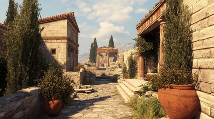 Ancient Greek Architecture: A Sunlit Path Through Time