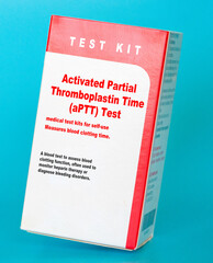 Activated Partial Thromboplastin Time (aPTT) Test A blood
