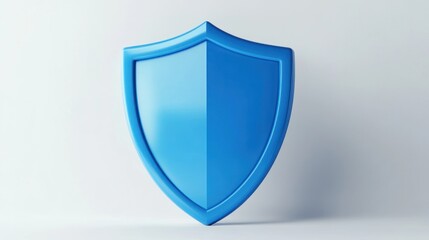 Blue shield icon
