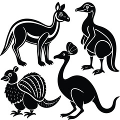 Australian Animals Vector Collection