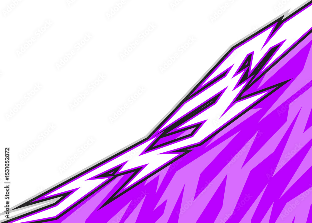 Poster abstract background with geometric spike arrow line pattern and with some copy space area