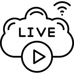 Cloud Streams Icon