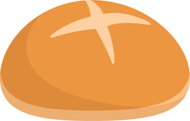 vector illustration of a bread