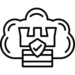Cloud Bastion Host Icon
