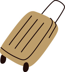 Rolling Suitcase with Handle