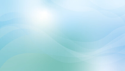 Sea ​​wave with transparent gradient layers business background