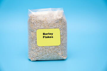 Barley Flakes Packed with beta-glucans; supports cholesterol reduction and heart health. cereal in a bag