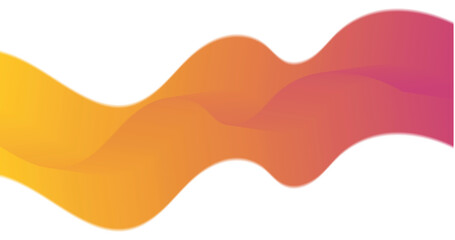 Abstract Orange Wave Vector Illustration with Curved Lines and Patterns – Summer Water Texture Background Design for Business, Banner, Wallpaper, and Decorative Art Template