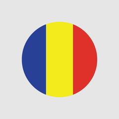 Fototapeta premium National Flag of Chad