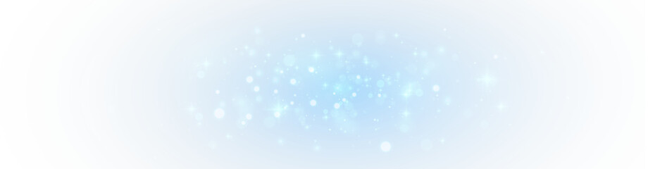 Abstract radiant overlay with luminous blue dust and glitter particles shimmer soft night fantasy dreamy neon glow celebration artistic fluid texture ethereal decorative elegance © ALLA