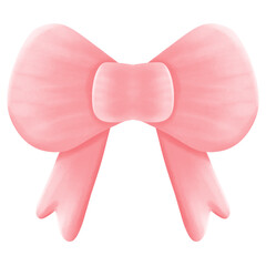 Cute pink ribbon