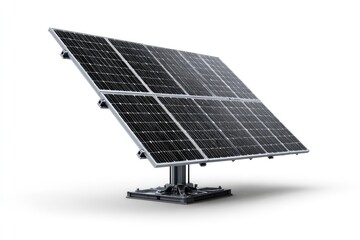 Solar Panel Array on Adjustable Mount