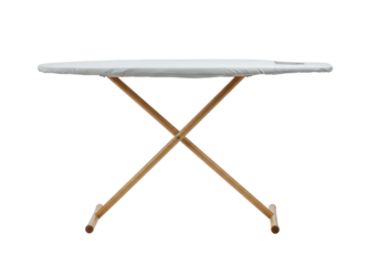 Isolated Ironing Board with Neutral Cover
