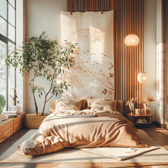 interior of a bedroom