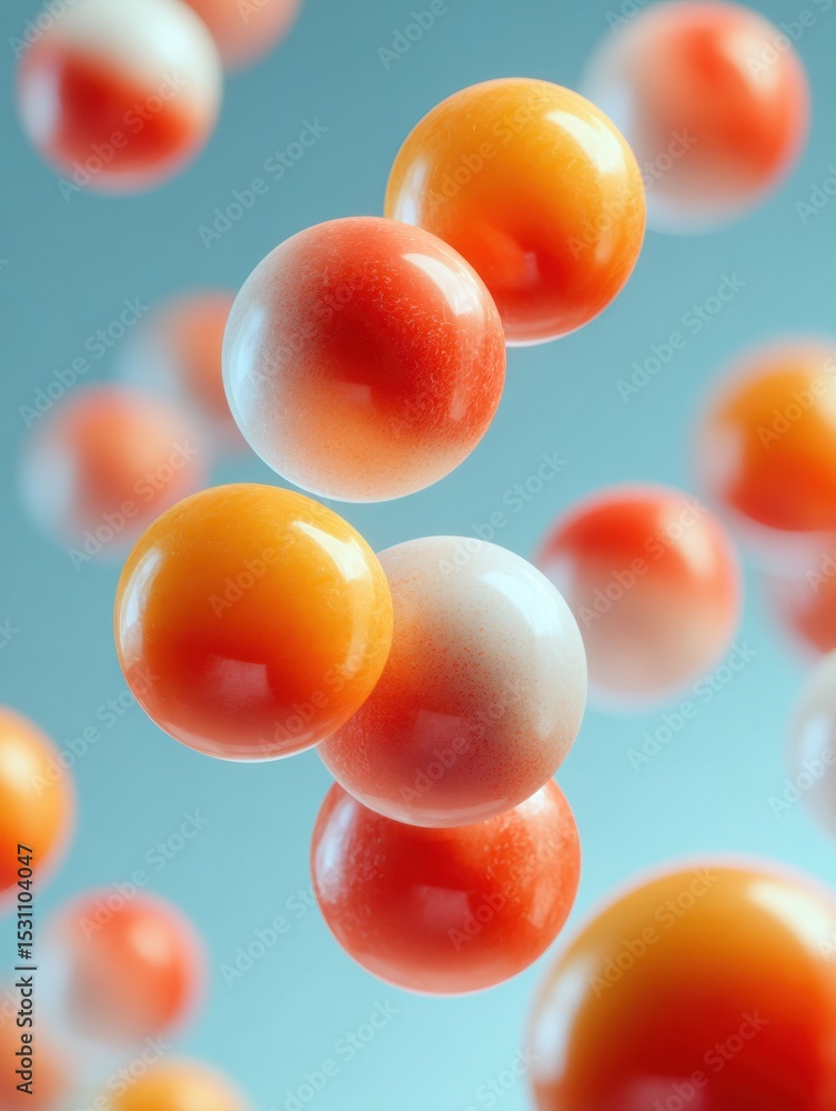 Poster Scientific Visualization of Salmonella Bacteria on Eggshell Surface Highlighting Food Safety Risks and Modern Pathogen Detection Technologies