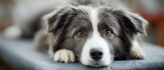 Expert chiropractic treatment for canine inflammation in a calm outdoor physiotherapy clinic