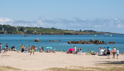 Fototapeta premium Névez, Port Manec’h, Raguénez, Névez, 29, Finistère, France