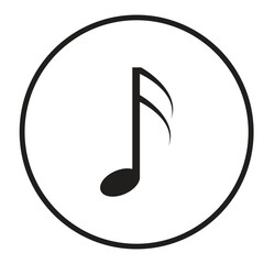 music icon button