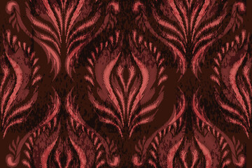 abstract motifs or damask motifs for fabric backgrounds, covers, wallpaper, etc.