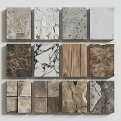 Tile Textures: A curated collection of diverse tile textures, showcasing an array of materials. Each tile tells a unique story of design and craftsmanship.