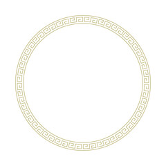 Decorative frame in Greek style.