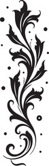 Obraz premium baroque motif, damask design, ornate flourish, floral ornament, elegant vector, vinyl decal design, laser cut ornament, classical pattern, vintage damask, wall art stencil, decorative graphic, baroque