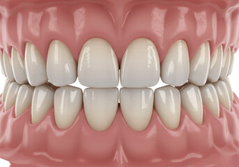 Isolated Anatomical Model of Human Teeth and Gums