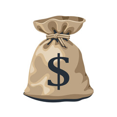 Money sack with dollar sign