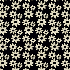pastel color floral seamless pattern design