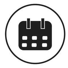 calendar icon vector