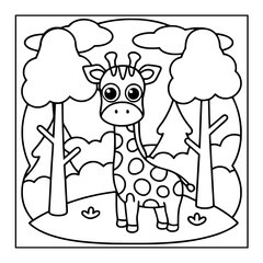 black and white coloring pages