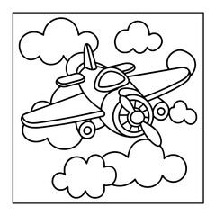 black and white coloring pages