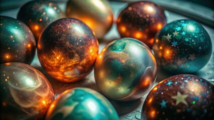 Enchanted Forest Glowing Mushrooms and Mystical Stream in a Dreamlike Setting