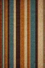 Fototapeta premium Vintage Striped Textile Fabric with Warm Earth Tones