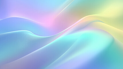 Fluid Motion Art, Abstract Design, Digital Creation, Pastel Palette, Soft Environment, Aesthetic View, Visual Harmony