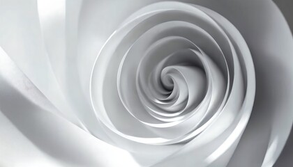 Paper Swirl Abstract Art