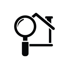  Magnifying Glass on House
