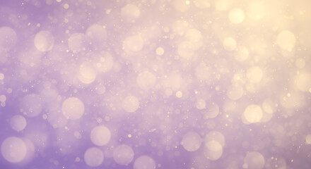 Obraz premium Bokeh Effect in Purple and Yellow