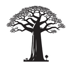 Baobab Tree Svg